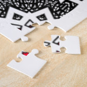 Kaleidoscoop kunst twaalf van volume zestien legpuzzel (Zijkant)