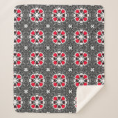Kaleidoscoop kunst twee M van volume zestien Sherpa Deken (Voorkant)