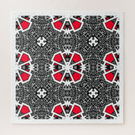 Kaleidoscoop kunst twee van deel zestien legpuzzel