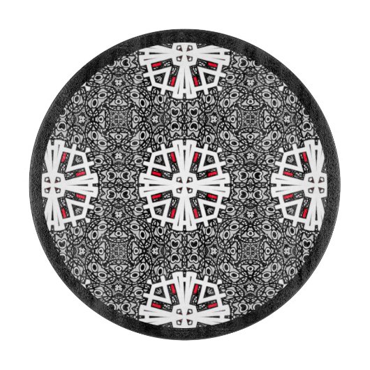 Kaleidoscoop kunst twintig van deel zestien snijplank (Voorkant)