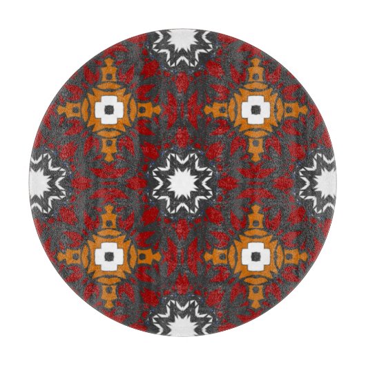 Kaleidoscoop kunst twintig van volume vier snijplank (Voorkant)