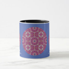Kaleidoscoop kunst van deel negen negentien mok