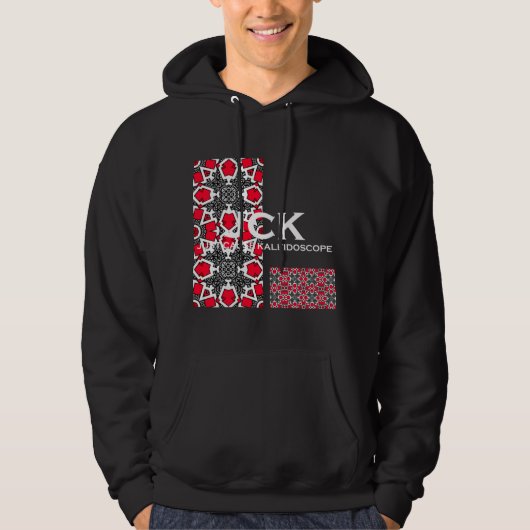 Kaleidoscoop kunst van deel zestien hoodie (Voorkant)