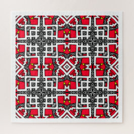 Kaleidoscoop kunst van deel zestien legpuzzel