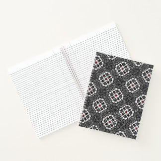 Kaleidoscoop kunst van deel zestien negentien notitieboek