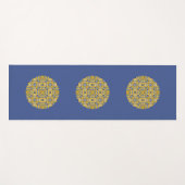 Kaleidoscoop kunst vier van deel elf yogamat (Voorkant (horizontaal))