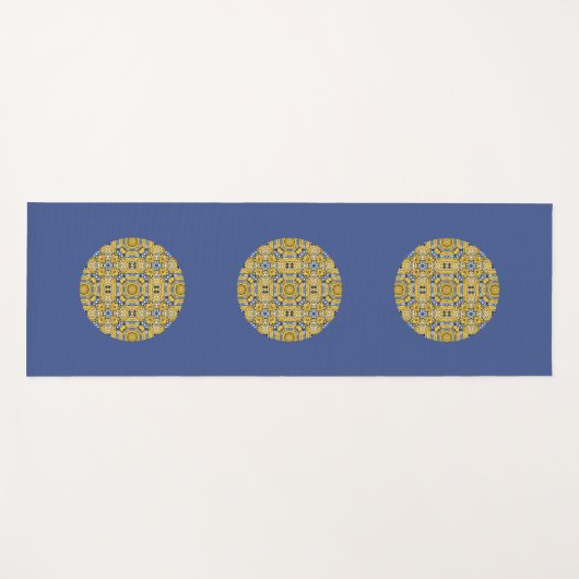 Kaleidoscoop kunst vier van deel elf yogamat (Voorkant (horizontaal))