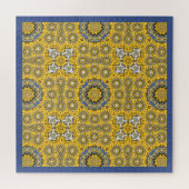 Kaleidoscoop kunst vijf van deel elf legpuzzel (Horizontaal)