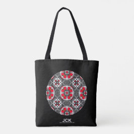 Kaleidoscoop kunst vijf van deel zestien tote bag