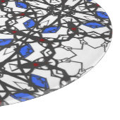 Kaleidoscoop kunst zeventien van deel vier snijplank (Hoek)