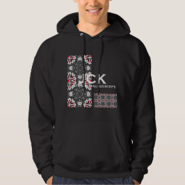 Kaleidoscoop kunst zeventien van volume zestien hoodie