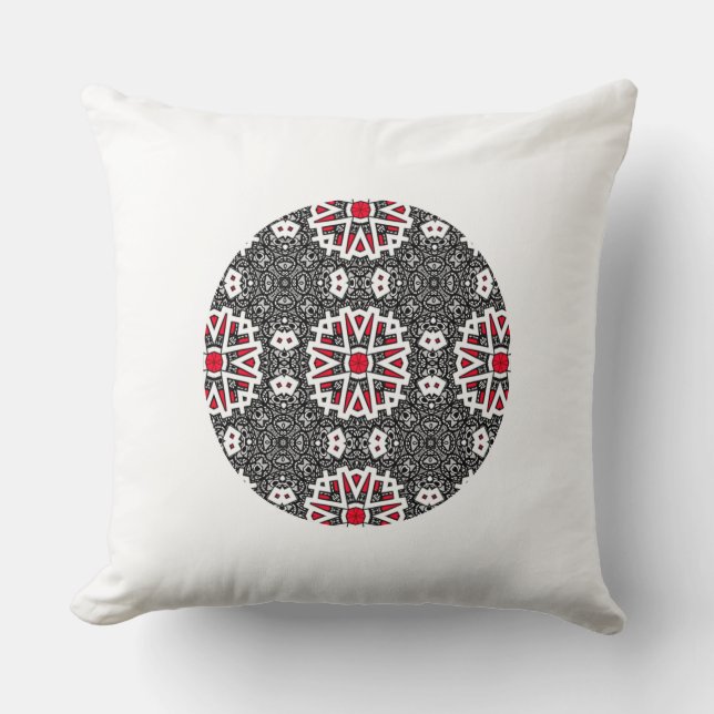 Kaleidoscoop kunst zeventien van volume zestien kussen (Voorkant)