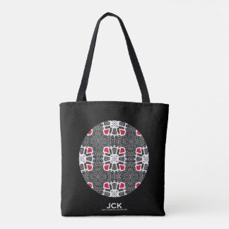 Kaleidoscoop kunst zeventien van volume zestien tote bag