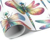 Kaleidoscoop Libellen Cadeaupapier (Rol Hoek)