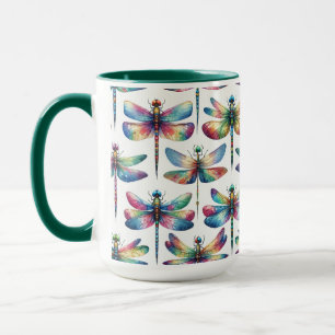 Kaleidoscoop Libellen Mok