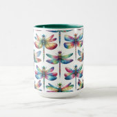 Kaleidoscoop Libellen Mok (Midden)