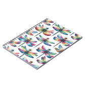 Kaleidoscoop Libellen Notitieboek (Linkerzijde)