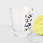 Kaleidoscoop Libellen Shot Glas (Links)