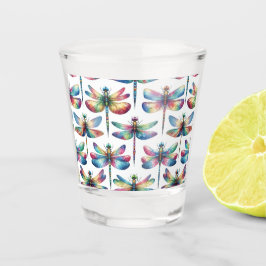 Kaleidoscoop Libellen Shot Glas