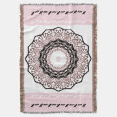 Kaleidoscoop , mandala deken (Voorkant Verticaal)