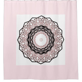 Kaleidoscoop , mandala douchegordijn