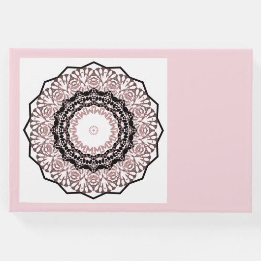 Kaleidoscoop , mandala gastenboek (Voorkant)