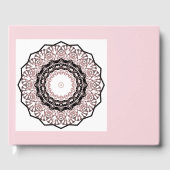 Kaleidoscoop , mandala gastenboek (Voorkant)