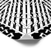 Kaleidoscoop Mandala Poster (Hoek)