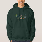 Kaleidoscoop Meisje: Donkere Hoodies (Voorkant)