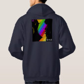 Kaleidoscoop Meisje: Donkere Hoodies (Achterkant)