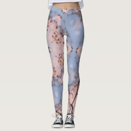 Kaleidoscoop Morning Blue & Frost Pink Leggings