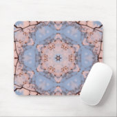 Kaleidoscoop Morning Blue & Frost Pink Muismat (Met muis)
