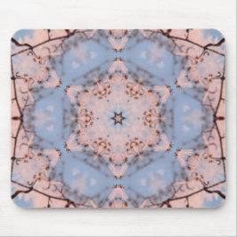 Kaleidoscoop Morning Blue & Frost Pink Muismat