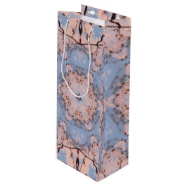 Kaleidoscoop Morning Blue & Frost Pink Wijn Cadeautas
