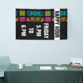 Kaleidoscoop Mosaic II + uw ideeën Spandoek (Beurs)