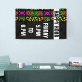 Kaleidoscoop Mosaic III + uw ideeën Spandoek (Beurs)