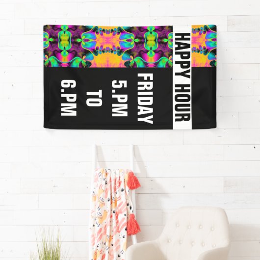 Kaleidoscoop Mosaic V + uw ideeën Spandoek (Insitu)