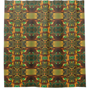 Kaleidoscoop Mosaic VI + uw ideeën Douchegordijn