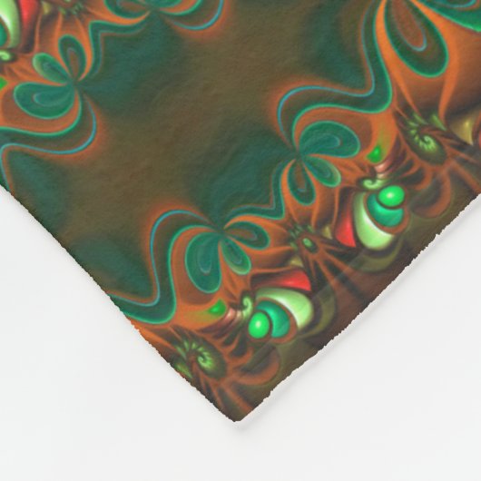 Kaleidoscoop Mosaic VI + uw ideeën Fleece Deken (Hoek)