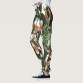 Kaleidoscoop Muis in Klaver St Patrick's Day Leggings (Links)