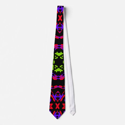Kaleidoscoop ontwerp: Aangepast Stropdas / Necktie (Voorkant)