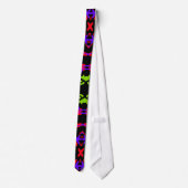Kaleidoscoop ontwerp: Aangepast Stropdas / Necktie (Achterkant)
