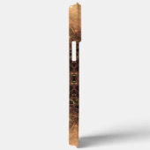 Kaleidoscoop Oranje mist zwarte achtergrond Case-Mate iPhone Case (Achterkant / Rechts)