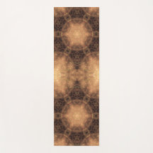 Kaleidoscoop Oranje mist zwarte achtergrond