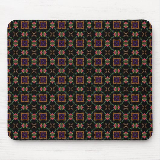 Kaleidoscoop ornament muismat (Voorkant)