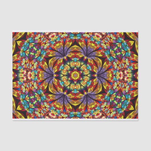 kaleidoscoop papier voor bloemen (Voorkant)