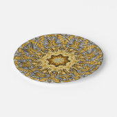  Kaleidoscoop Papieren Bordje (Gekanteld)