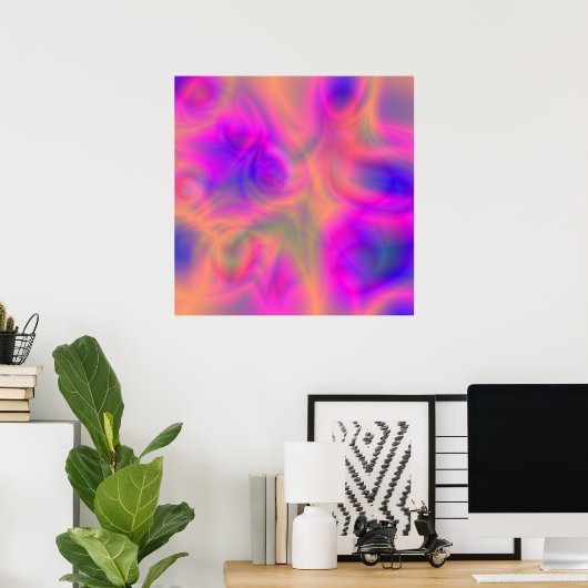 Kaleidoscoop Poster (Thuiskantoor)