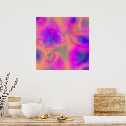 Kaleidoscoop Poster (Keuken)