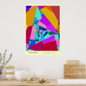 Kaleidoscoop Poster (Keuken)